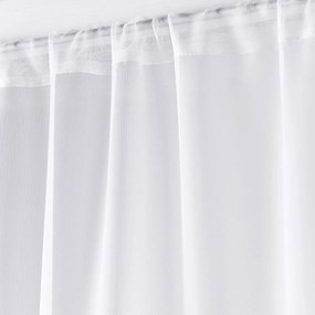 Biele záclony v súprave 2 ks z mikrosaténu 70x200 cm Voiline – douceur d'intérieur
