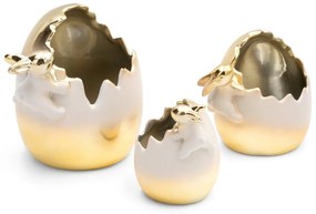 VEĽKONOČNÁ SOŠKA EASTER3 SADA 2 KS 9X9 CM VIACFAREBNÁ