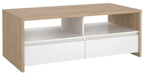 Biely/v prírodnej farbe konferenčný stolík 60x120 cm Next – Tvilum