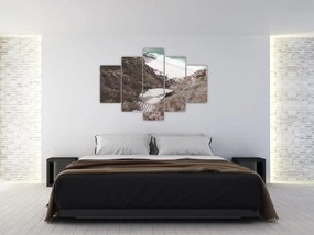 Obraz - Cesta k smaragdovému moru (150x105 cm)