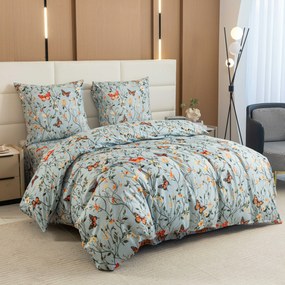 Obliečky z mikrovlákna MONARCH WINGS svetlomodré Rozmer obliečky: 2 ks 70 x 90 cm | 200 x 220 cm