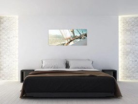 Obraz - Jachta (120x50 cm)