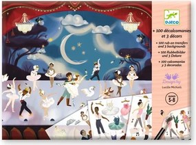 Djeco Tvorivá sada Obtlačky: Baleríny