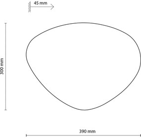 Nástenné svietidlo STONE 2xG9/8W/230V 30x39 cm zelená