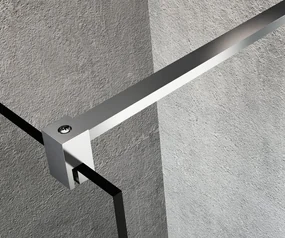 Gelco Gelco, VARIO CHROME jednodielna sprchová zástena na inštaláciu k stene, sklo nordic, 800 mm, GX1580-05