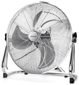 Aigostar B.V. Aigostar podlahový ventilátor 100W/230V, chrómový dizajn AI1129