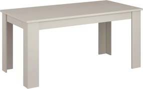 Jedálenský rozkladací stôl, kašmír, 160-210x91 cm, KAROS