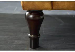 Sedacia súprava 41249 225cm Paris - Zamat Žltá  - Komfort-nábytok