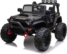 LEAN CARS Jeep JC666 batéria auto čierna lakovaná