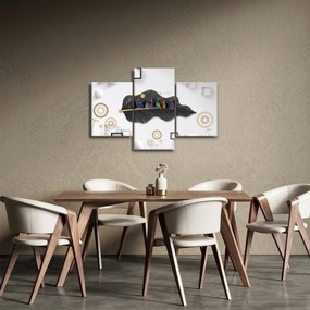 Obraz abstrakcie (90x60 cm)