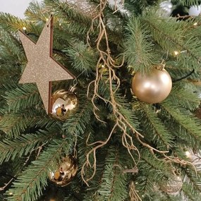 DECOLED Přízdoba, 155 cm, zlatá