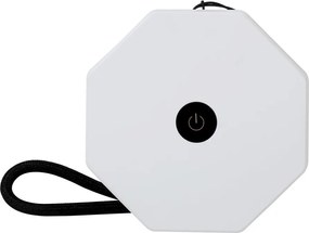 Biela prenosná svetelná dekorácia na USB ø 8 cm Twist – Gingko