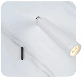 Lucide 77282/03/31 - LED Nástenné bodové svietidlo OREGON LED/4W/230V USB biela