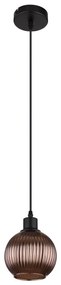 Globo 15638B - Luster na lanku ZUMBA 1xE27/25W/230V pr. 15 cm meď
