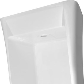 Besco Voľne stojace umývadlo z liateho mramoru Assos UM VS 52x41x85 cm