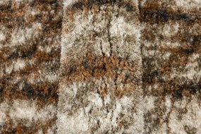 Koberec SHAGGY PUFFY Y615B antracitový / medený