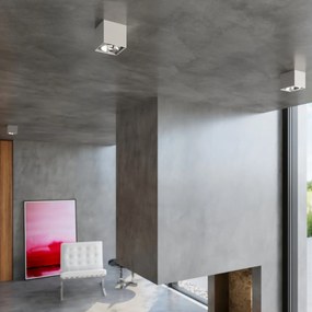 Stropné svietidlo Blake, 1x sivé kovové tienidlo