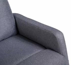 LuxuryForm DESIGN Elektricky polohovateľné televízne kreslo SEMIR - šedé