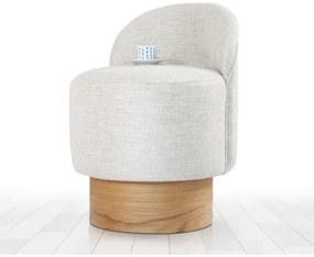 Detské kreslo RIKI 40x47 cm svetlošedé