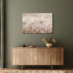 Obraz - Lúka v hnedých tónoch (90x60 cm)