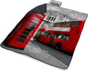 Sablio Plážová deka Londýn 2: 200x140 cm