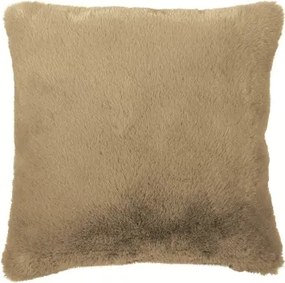 Dekoračný vankúš Chipsy 45x45 cm, nugát, chlpy%