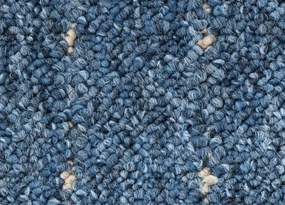 Koberce Breno Metrážny koberec NOVA 84, šíře role 400 cm, modrá