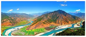 Obraz - River Yangtze (120x50 cm)