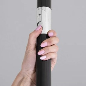 SPRINGOS Skladací záhradný slnečník 260 cm – sivý GU0022