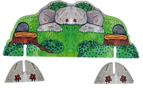 MARIONETINO – Dúpe – kulisa k bábkovému divadlu