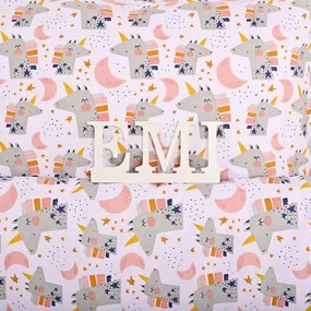 Obliečky detské bavlnené Unicorn EMI: Štandardný set jednolôžko obsahuje 1x 140x200 + 1x 70x90