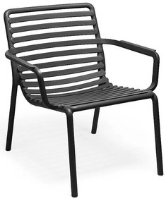 Stima plastové venkovní kreslo DOGA RELAX Vyberte variant ->: Antracite - Čierná