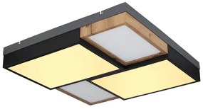 Globo 67286-50 - LED Stropné svietidlo GUNDI LED/50W/230V hnedá/čierna