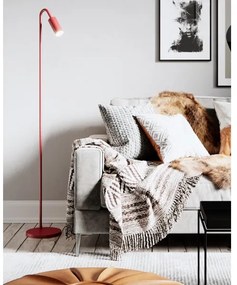 ByRydens 4100950-1002 - Stojacia lampa CURVE 1xGU10/7W/230V červená