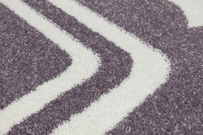 Koberec Lima M138A fialový / krémový