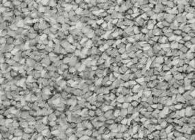 Koberce Breno Metrážny koberec MIRA 95, šíře role 400 cm, sivá