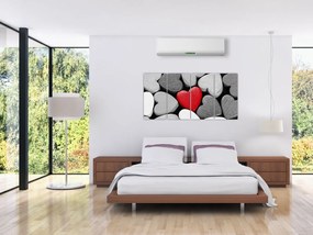 Červené srdce - obrazy na stenu