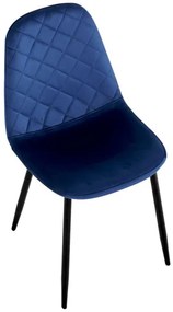 Jedálenská stolička ORLANDO zamatová, granátová