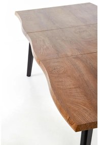 Jedálenský stôl Dickson 150 cm, dub / čierna