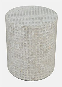 Odkladací stolík Avola 40 cm sivý