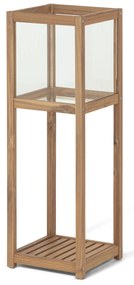 Ozdobný lampáš s poličkou