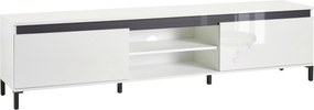 XXXLutz NÍZKA KOMODA, biela, biela s vysokým leskom, 200/50/40 cm Xora - Online Only drobný nábytok - 001027002204
