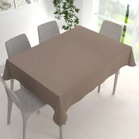 Biante Dekoračný obdĺžnikový obrus BKR-502 Svetlo hnedý režný 120x140 cm