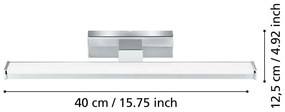 LED nástenné svietidlo v striebornej farbe PANDELLA 1 – EGLO