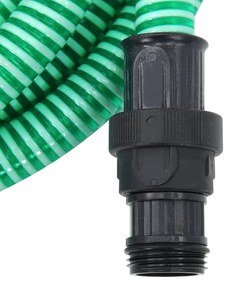 Odsávacia hadica s PVC spojkami, zelená 1" 7 m, PVC
