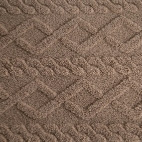 Deka D91 pletená béžová