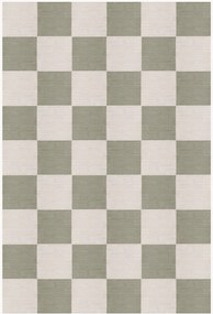 Ručne tkaný jutový koberec's nízkym vlasom Chess Flatweave