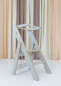 Učiaca montessori detská veža skladacia kašmír