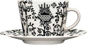 Šálka s podšálkou Taika 0,3l, čierna