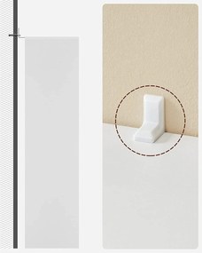 7-priehradková knižnica, polica na knihy, biela